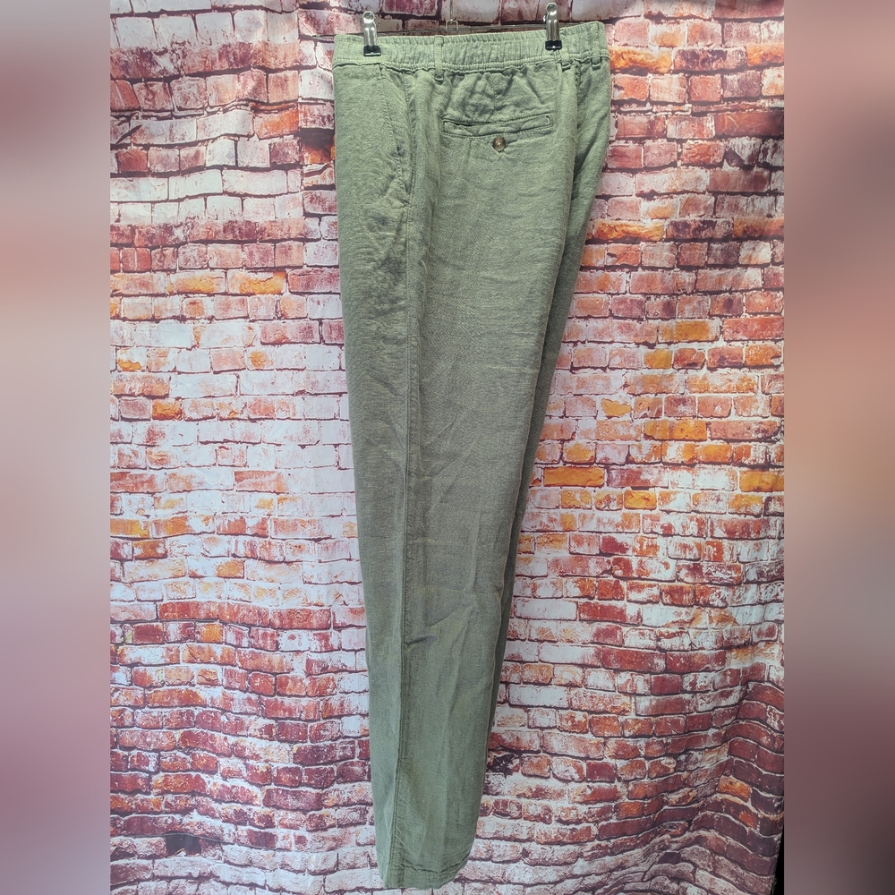 CALA -1789- Mens Rivera Style 100% Linen Pants in Size XL